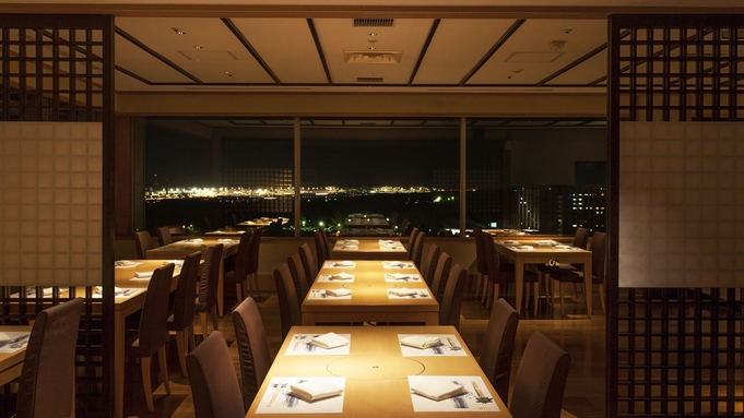 【ホテル最上階で夜景を見ながら】日本料理あづま「千葉県産ブランド食材を使用したしゃぶしゃぶ」／2食付